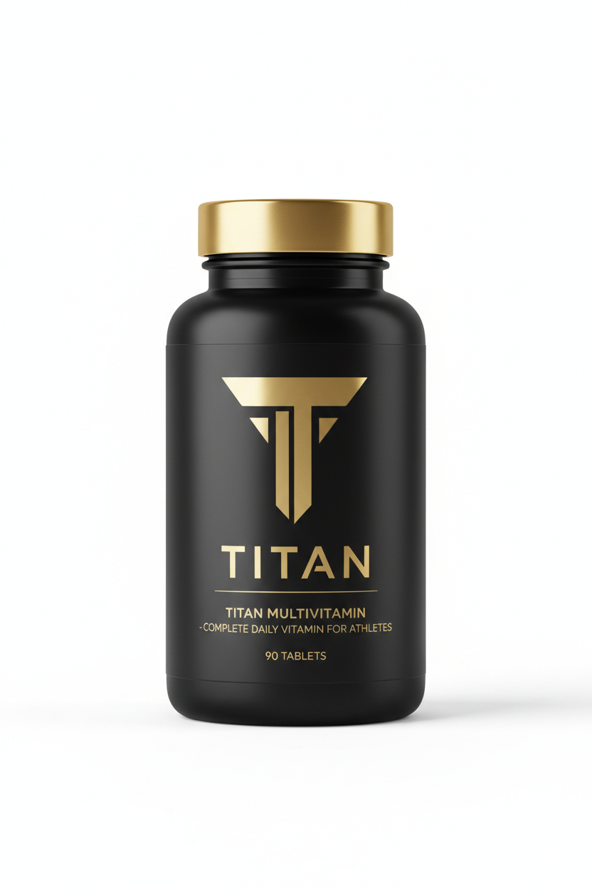 TITAN Multivitamin - Complete Daily Vitamin for Athletes (90 Tablets)