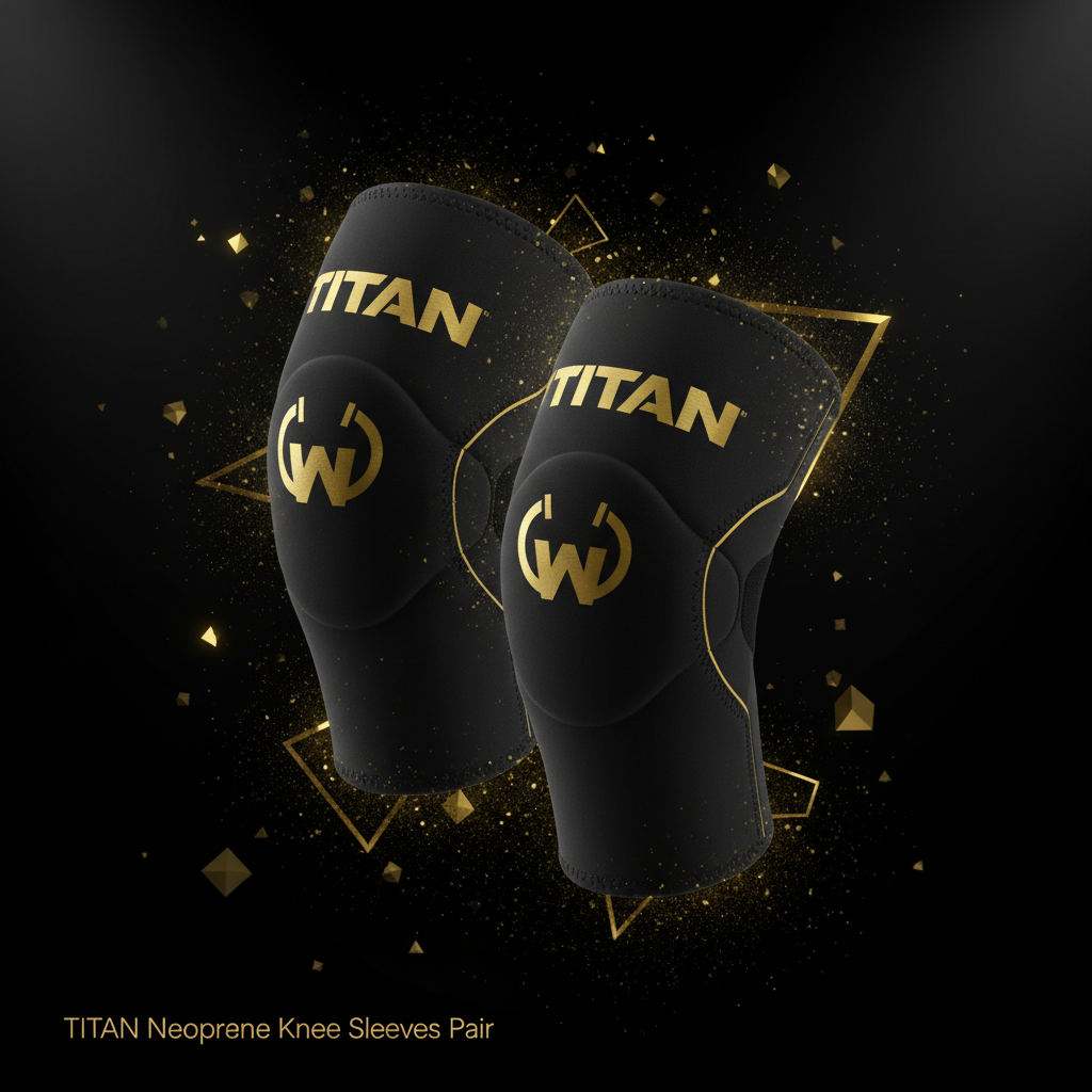 TITAN Neoprene Knee Sleeves Pair