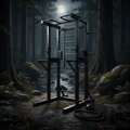 TITAN Off-Grid Pull-Up & Dip Station — Crown Edition