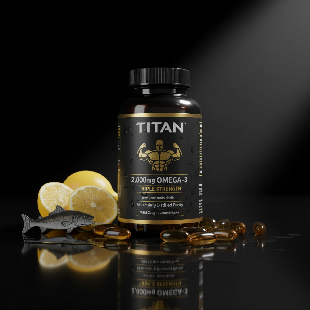 TITAN Omega-3 Fish Oil - Triple Strength