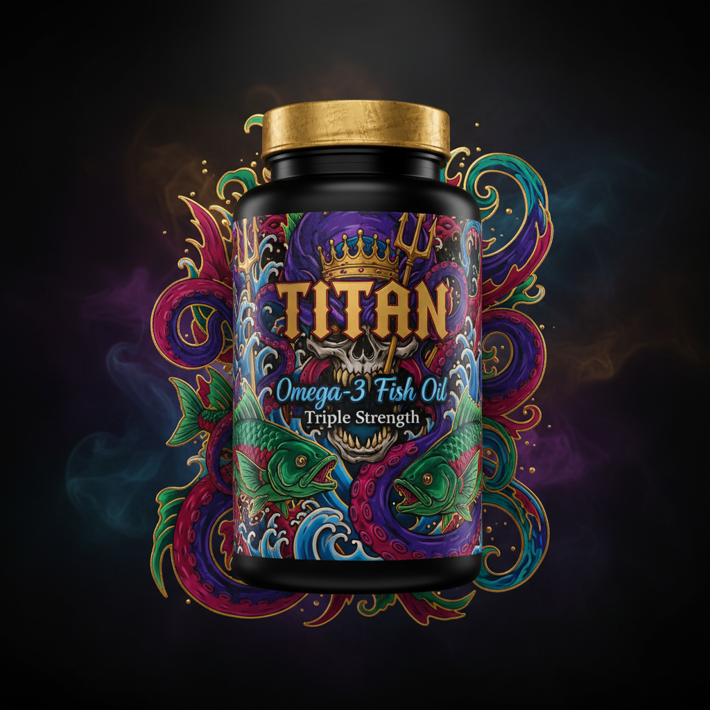 TITAN Omega-3 Fish Oil - Triple Strength