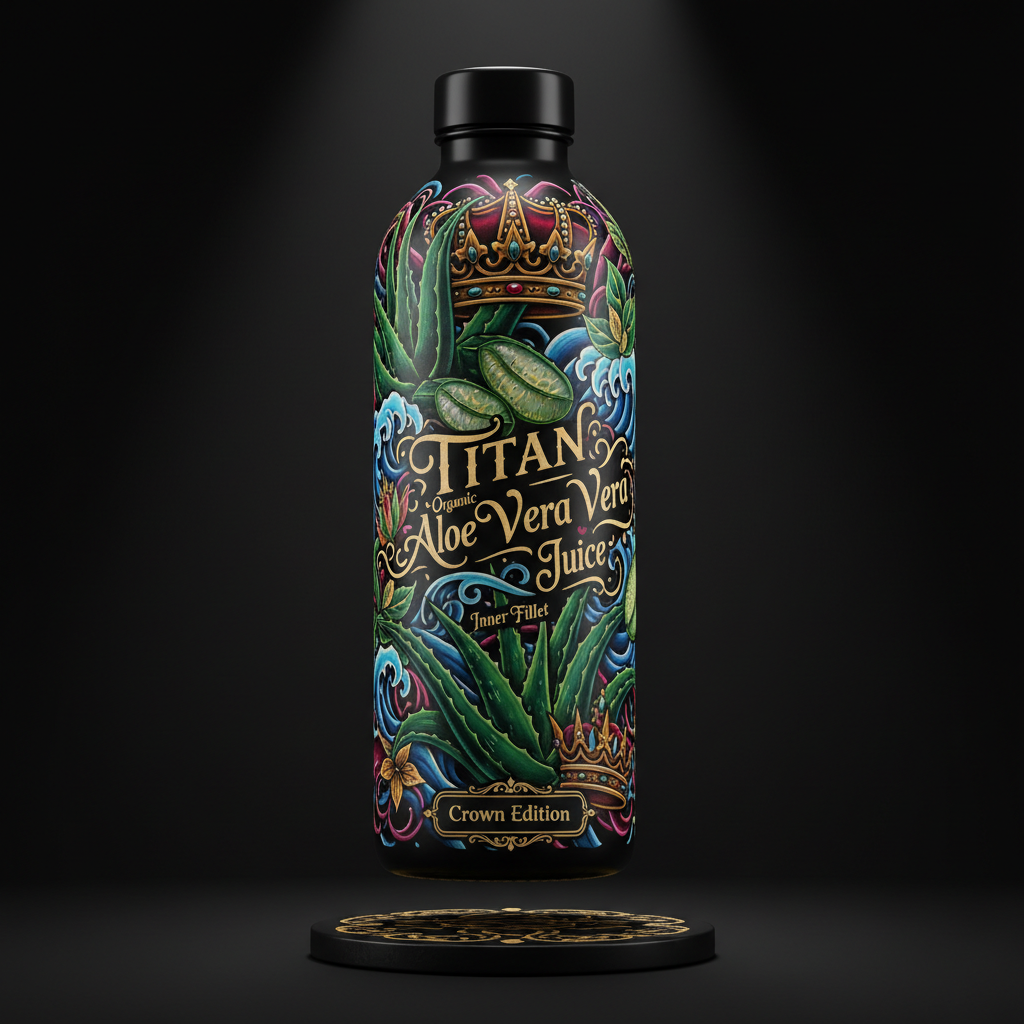 TITAN Organic Aloe Vera Juice — Inner Fillet