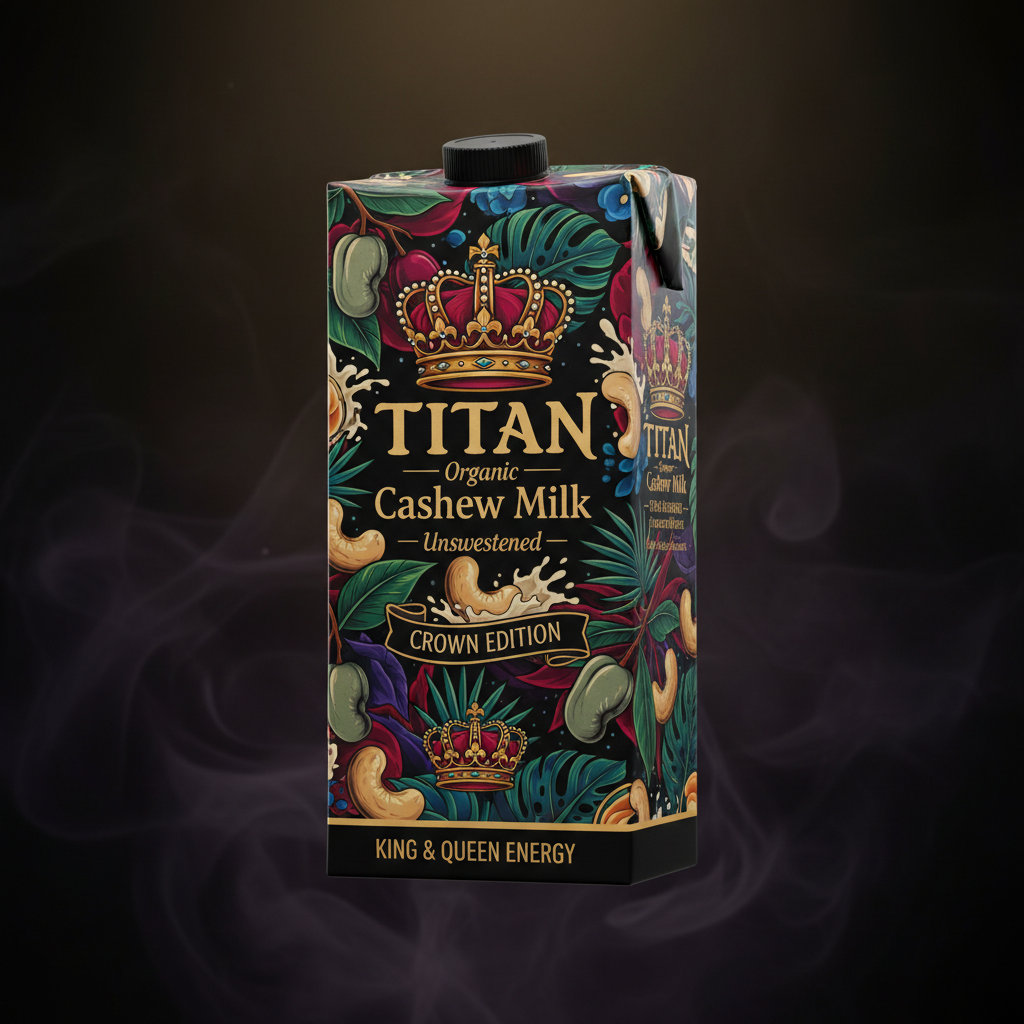 TITAN Organic Cashew Milk — Unsweetened