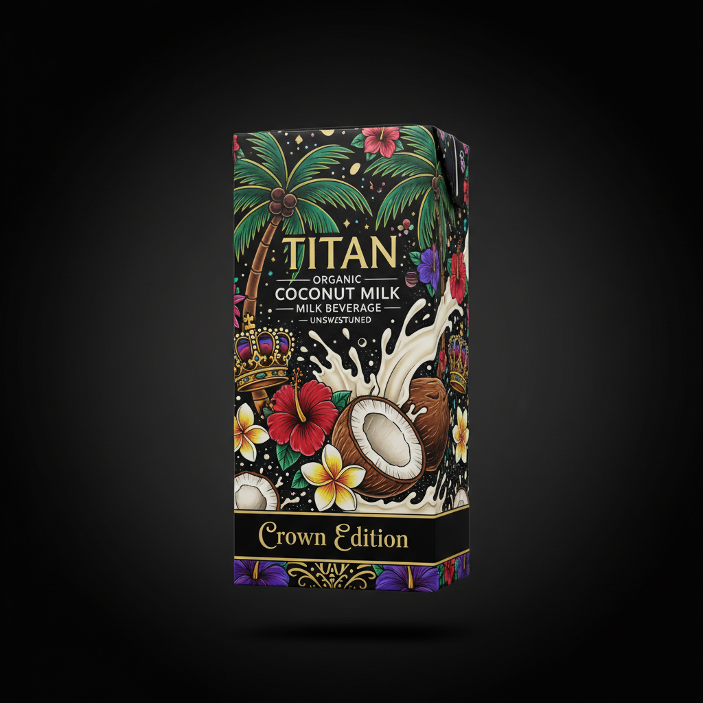 TITAN Organic Coconut Milk Beverage — Unsweetened