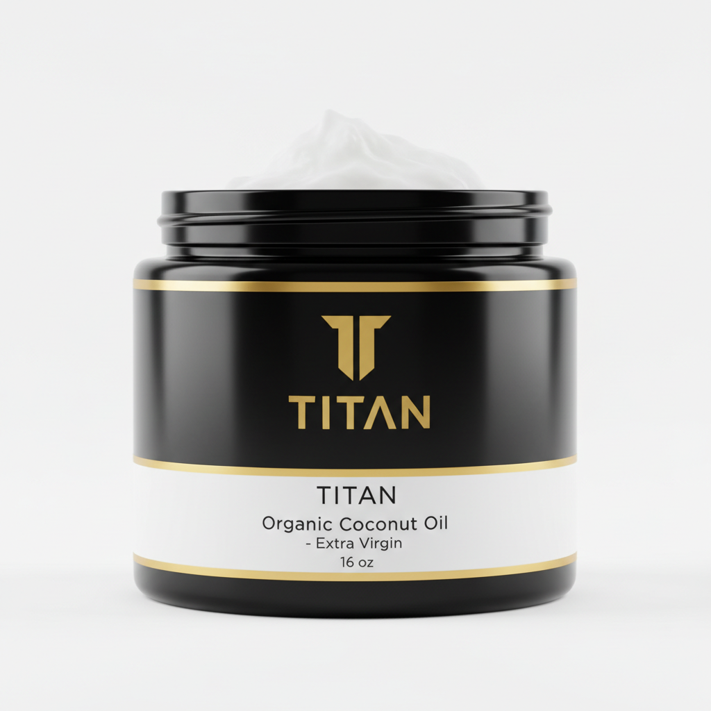 TITAN Organic Coconut Oil - Extra Virgin