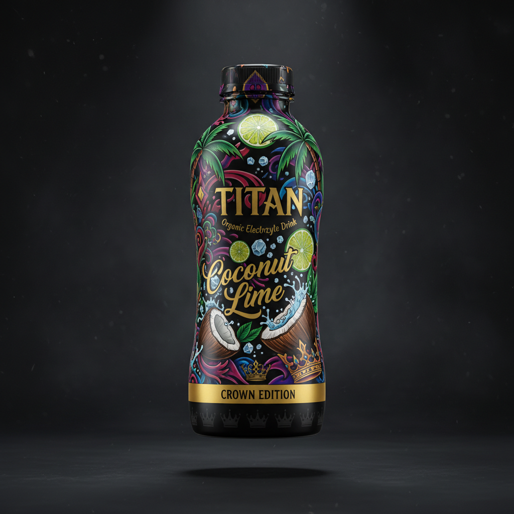 TITAN Organic Electrolyte Drink — Coconut Lime