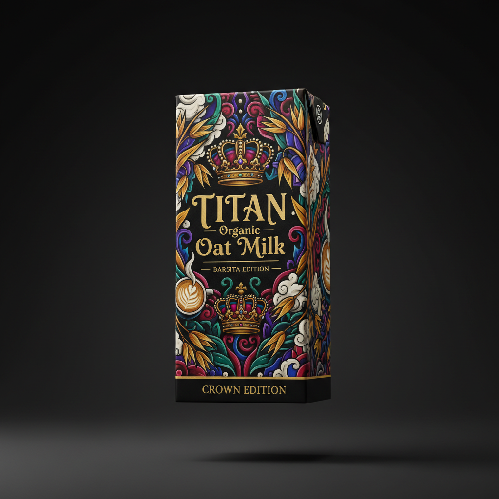 TITAN Organic Oat Milk — Barista Edition