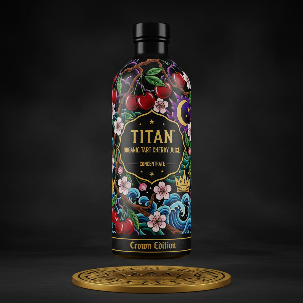 TITAN Organic Tart Cherry Juice — Concentrate