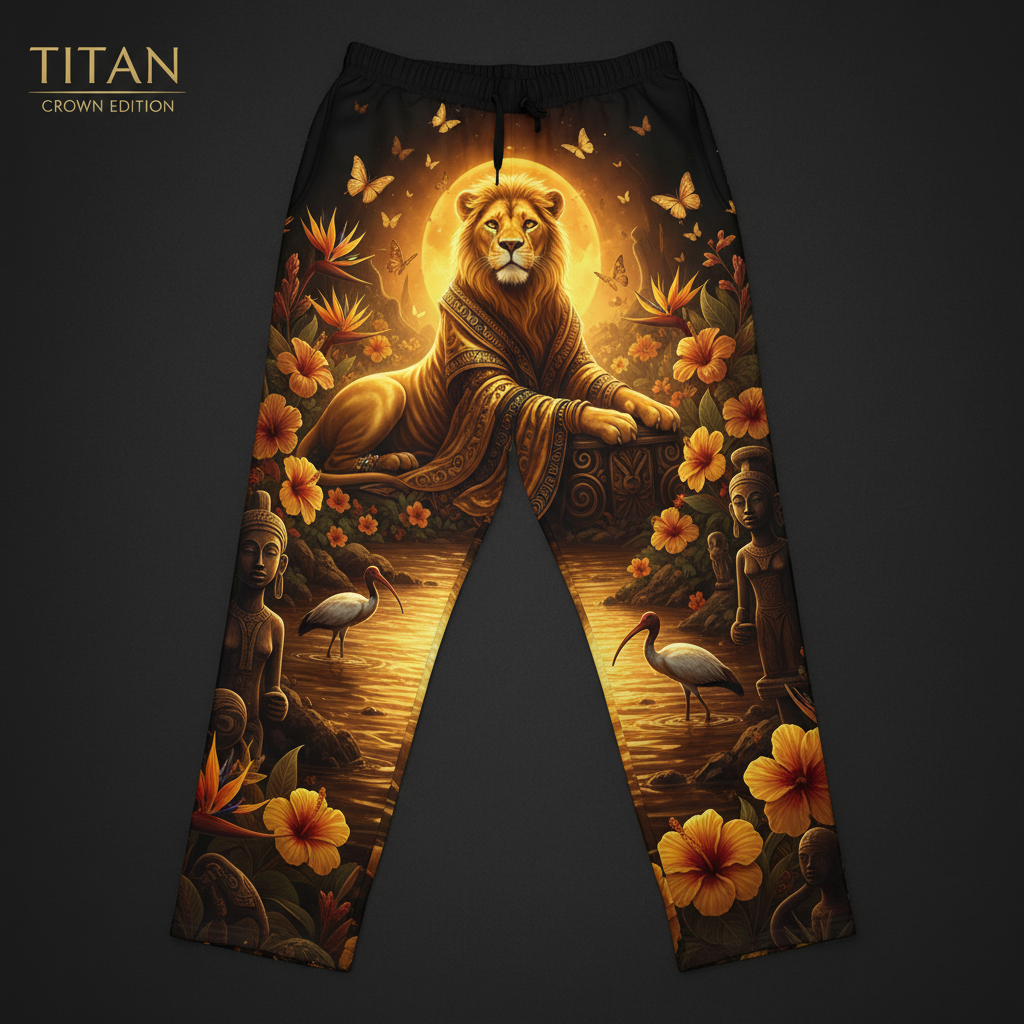 TITAN Oshun Lioness Women's Lounge Pants — Crown Edition