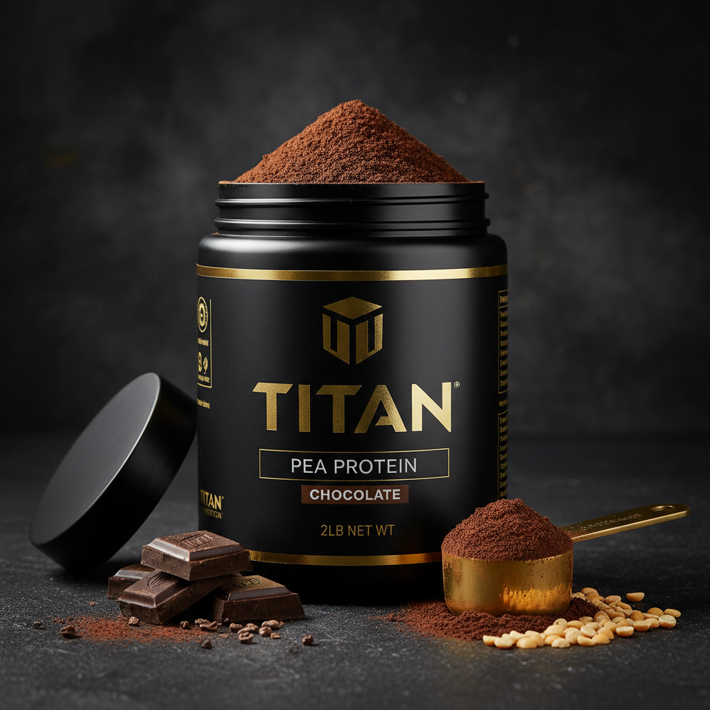 TITAN Pea Protein Powder - Chocolate