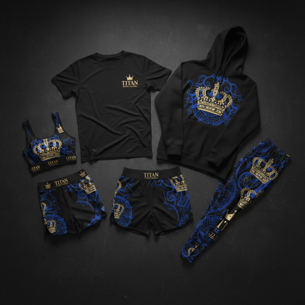 TITAN Performance Apparel Set - Premium Athletic Wear 5-Piece