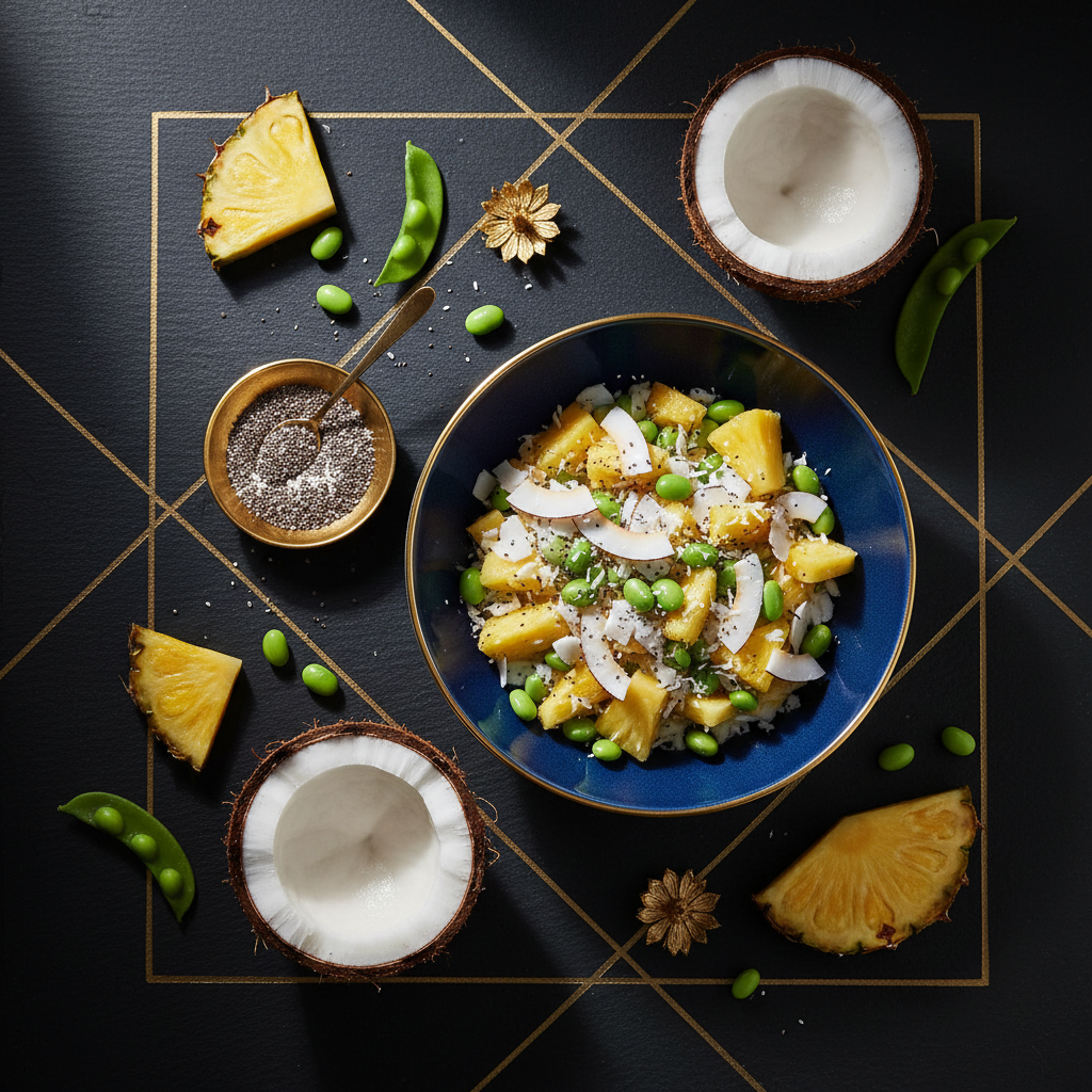 TITAN Pineapple Coconut Athlete Bowl — Weekly & Monthly Meal Plan