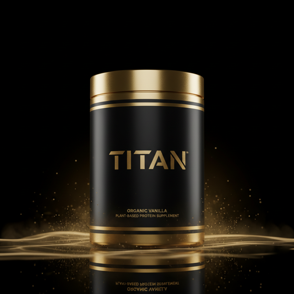 TITAN Plant Protein Powder - Organic Vanilla