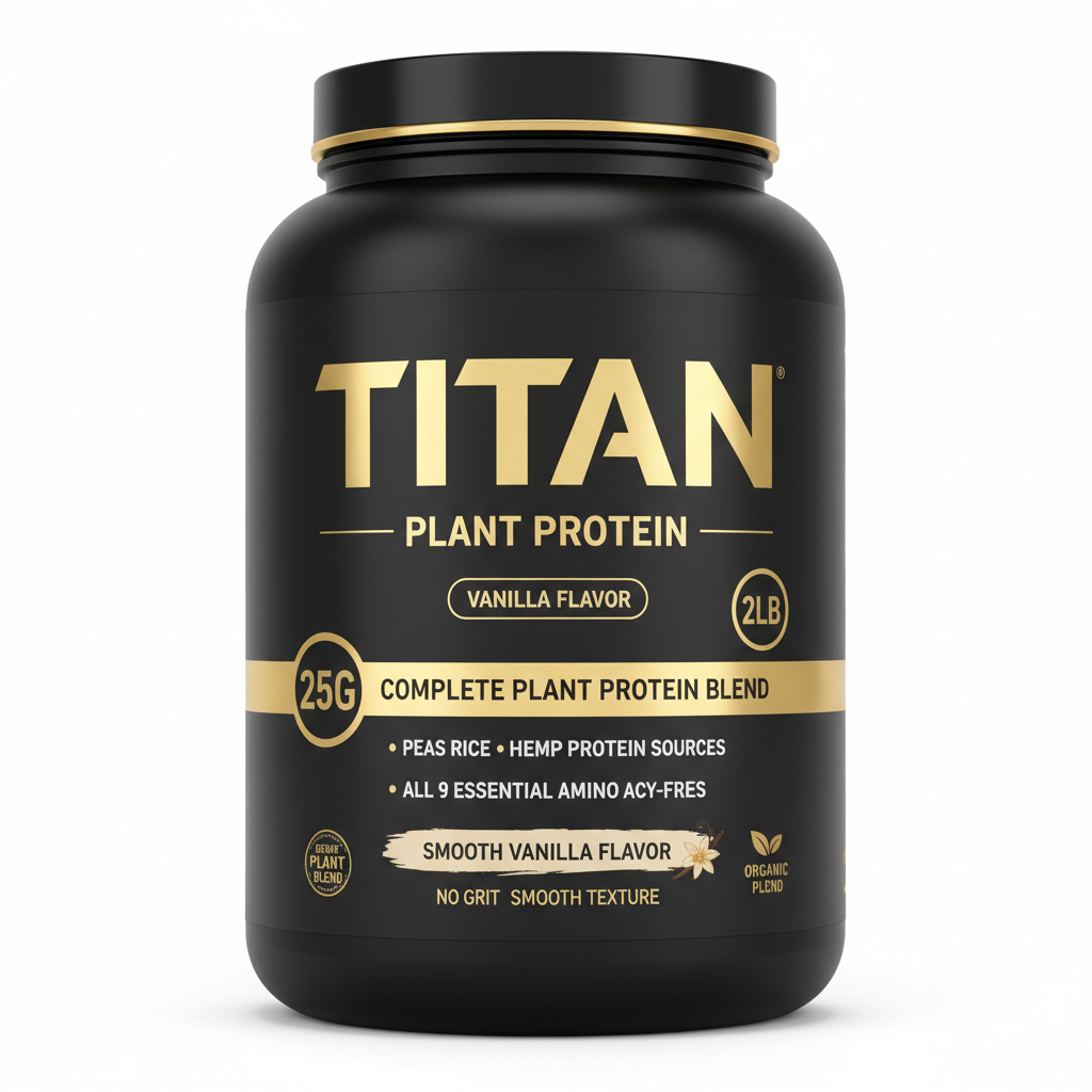 TITAN Plant Protein - Vanilla - 2lb