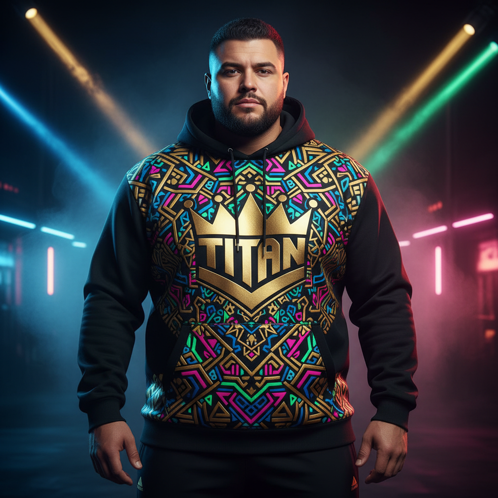 TITAN Plus Geometric Hoodie