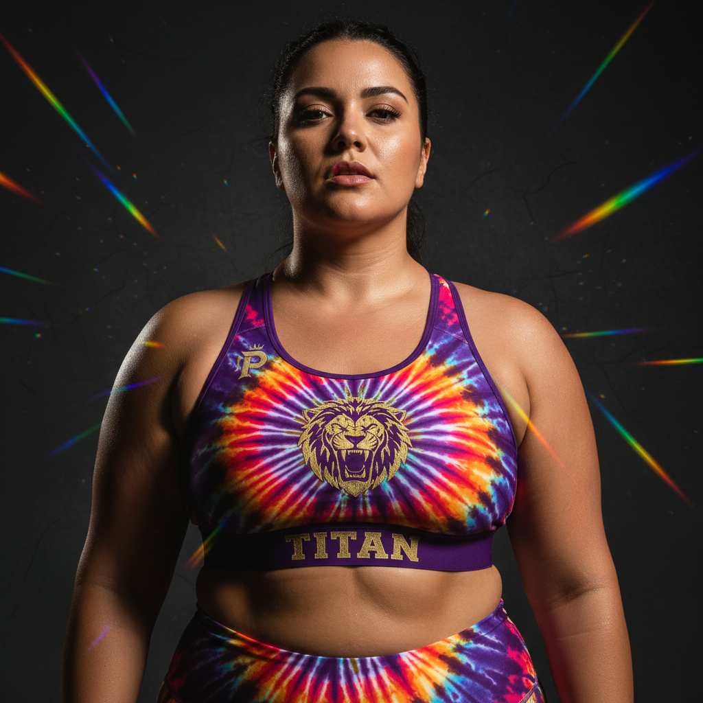 TITAN Plus Tie-Dye Sports Bra