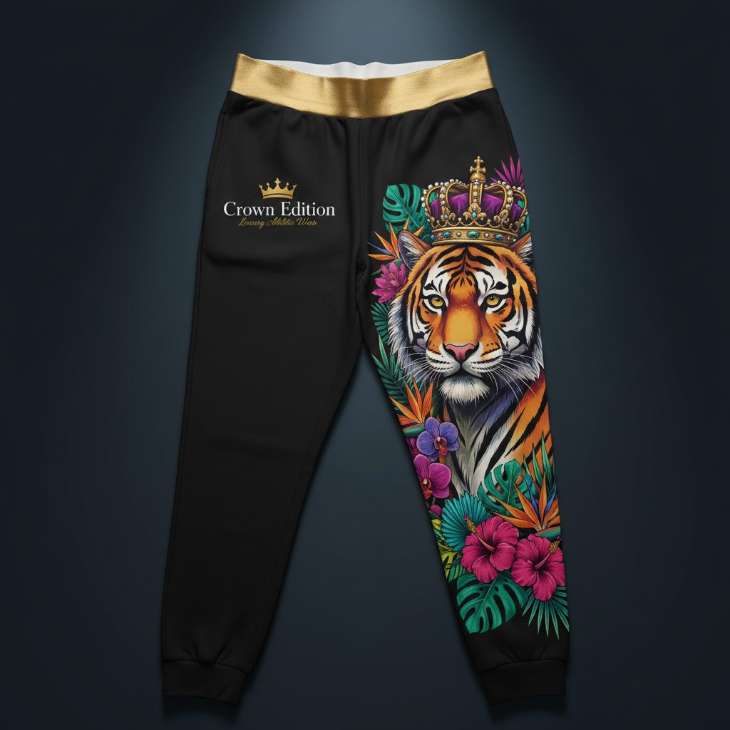 TITAN Plus Women's Tiger Queen Crown Joggers