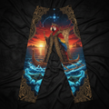 TITAN Polynesian Navigator Macaw Women's Lounge Pants — Crown Edition
