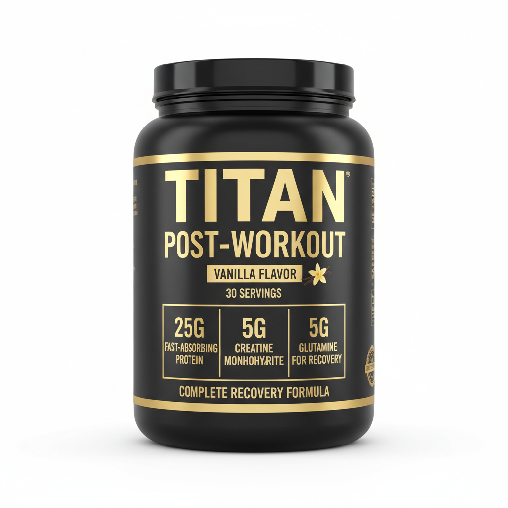 TITAN Post-Workout - Vanilla - 30 Servings