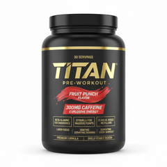 TITAN Pre-Workout - Fruit Punch - 30 Servings