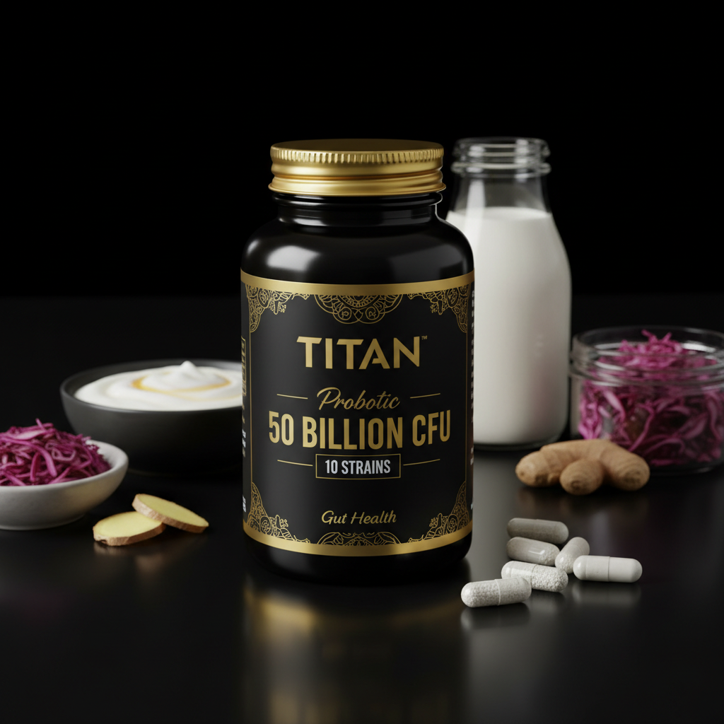 TITAN Probiotic 50 Billion CFU - Gut Health
