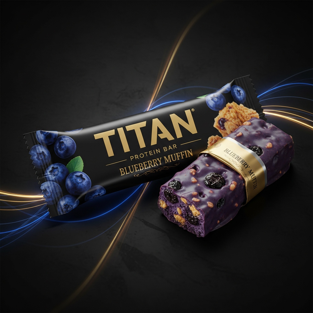 TITAN Protein Bar - Blueberry Muffin