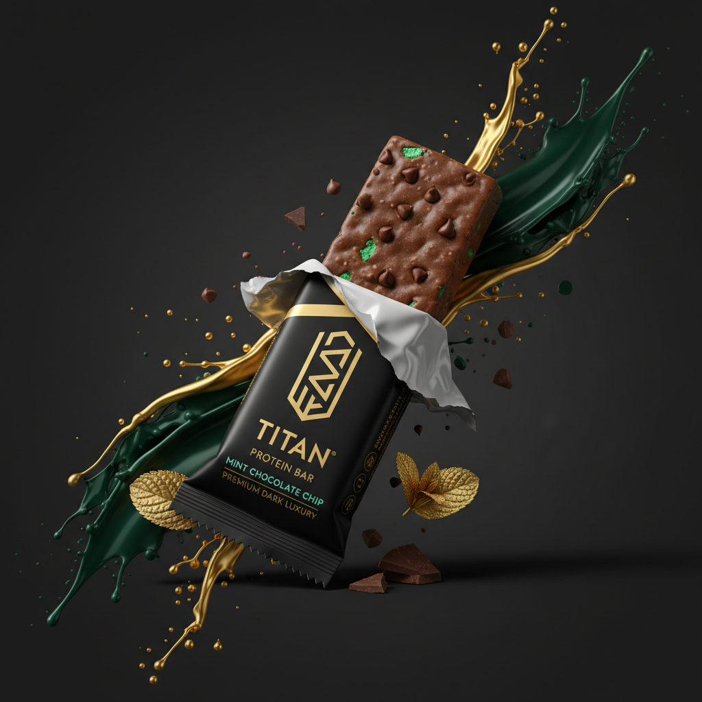 TITAN Protein Bar - Mint Chocolate Chip