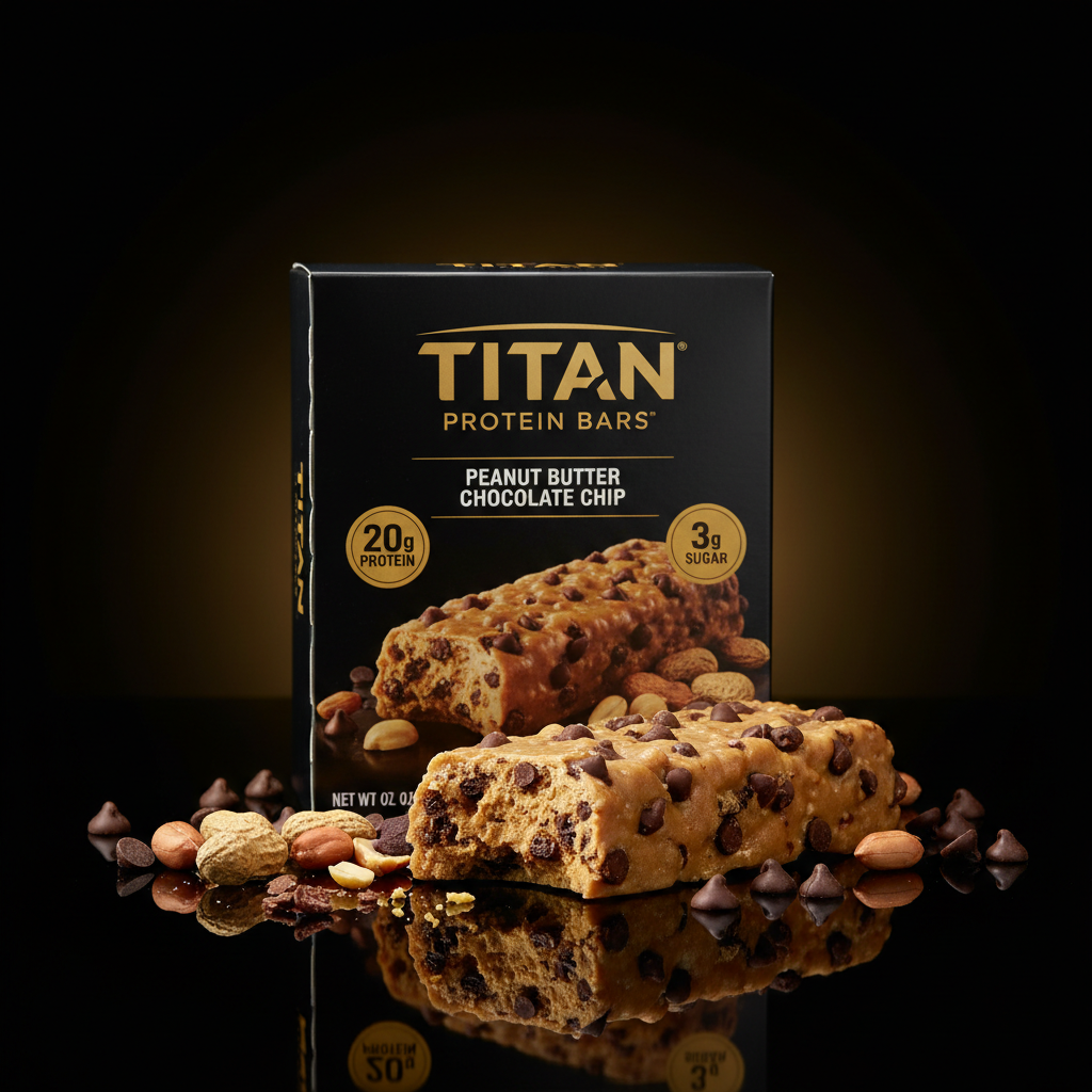 TITAN Protein Bar - Peanut Butter Chocolate Chip