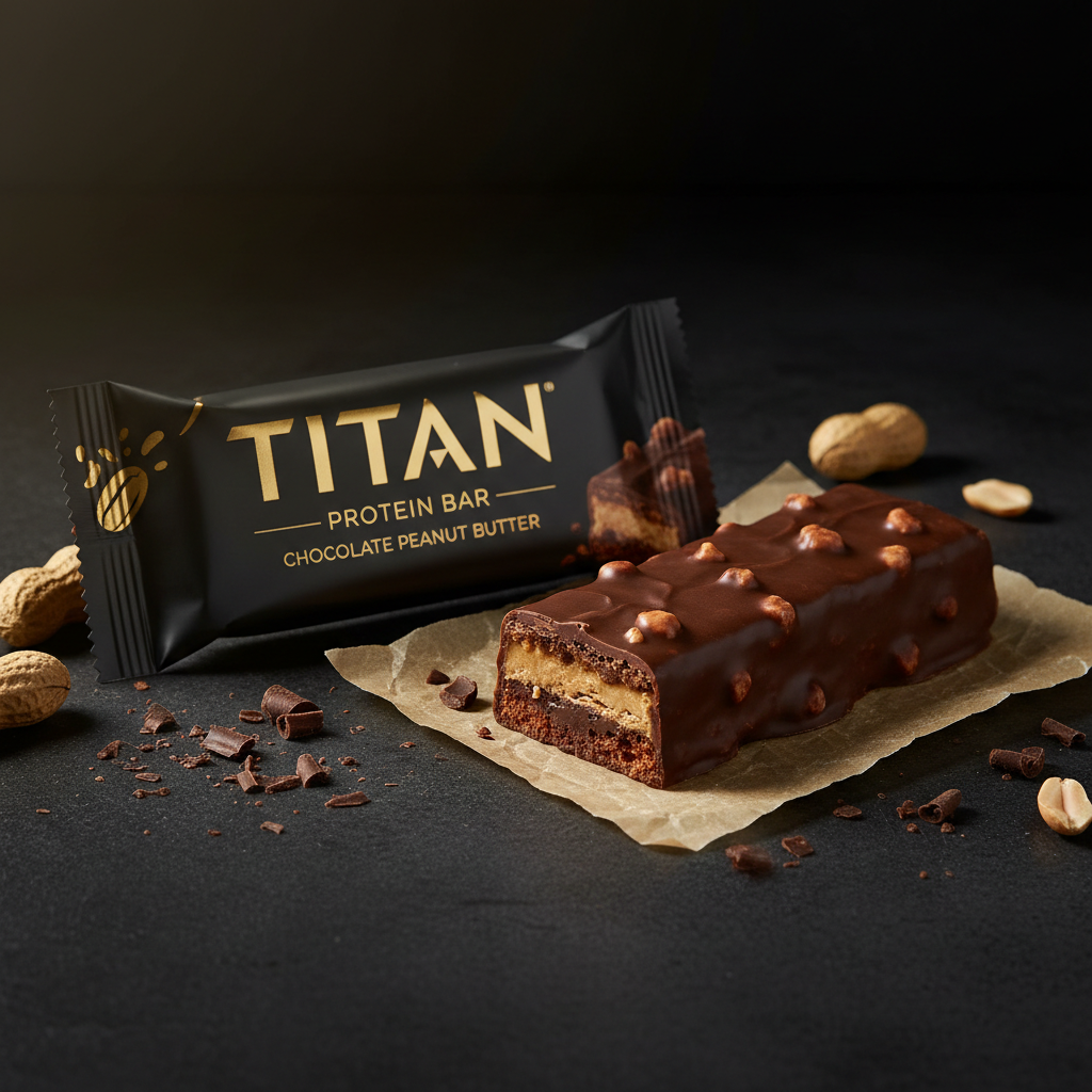 TITAN Protein Bar - Chocolate Peanut Butter