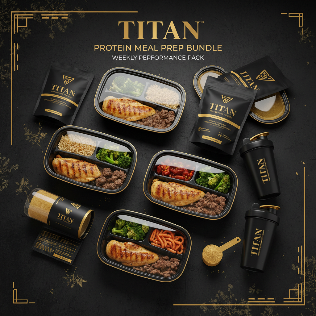 TITAN Protein Meal Prep Bundle - Weekly Performance Pack