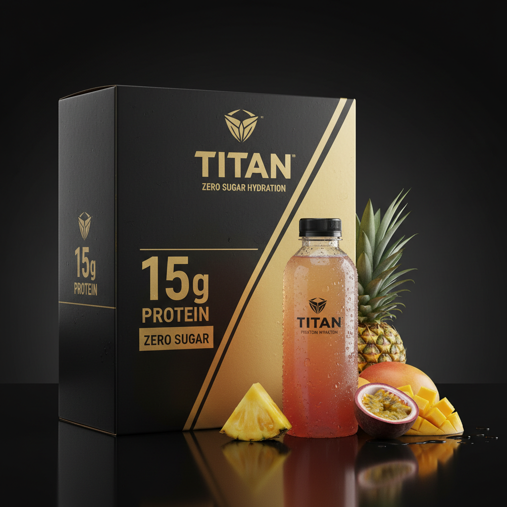 TITAN Protein Water - Zero Sugar Hydration