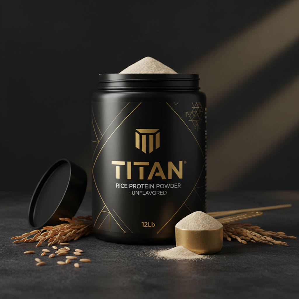 TITAN Rice Protein Powder - Unflavored