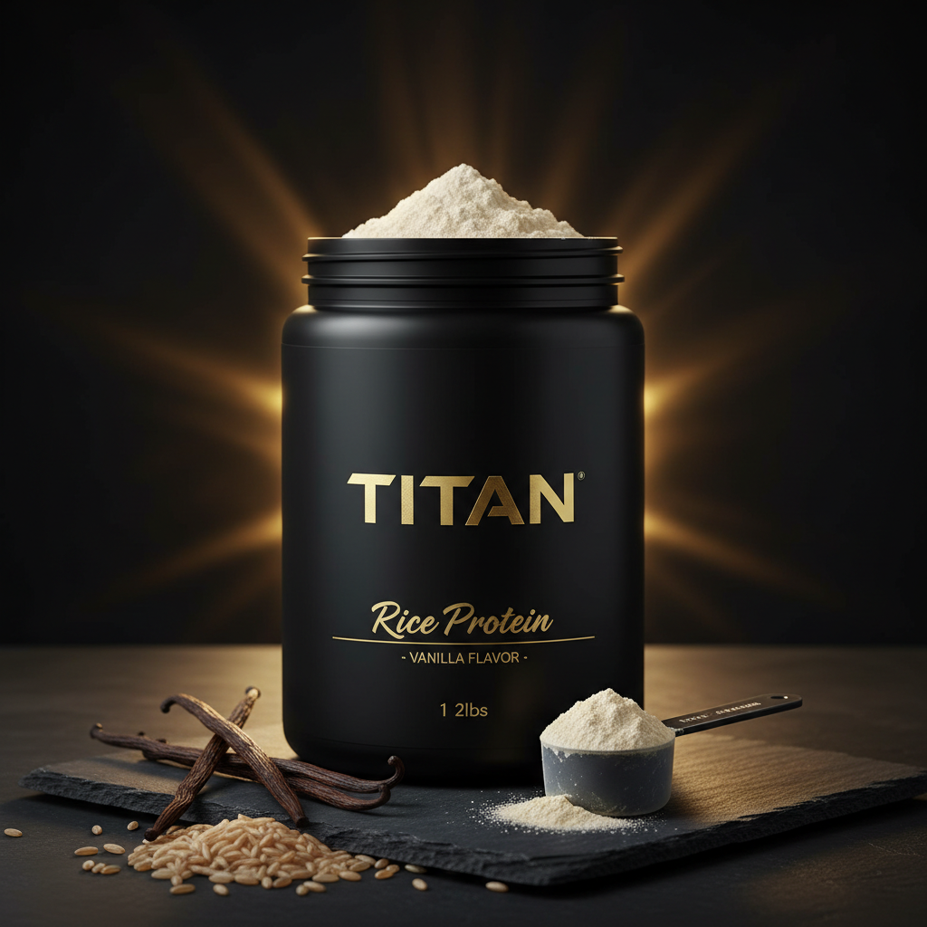 TITAN Rice Protein Powder - Vanilla