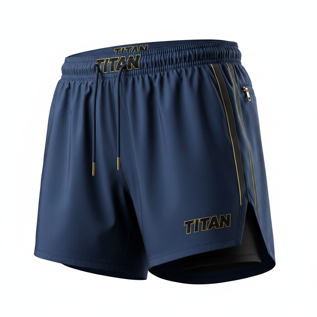 TITAN Running Shorts - Navy