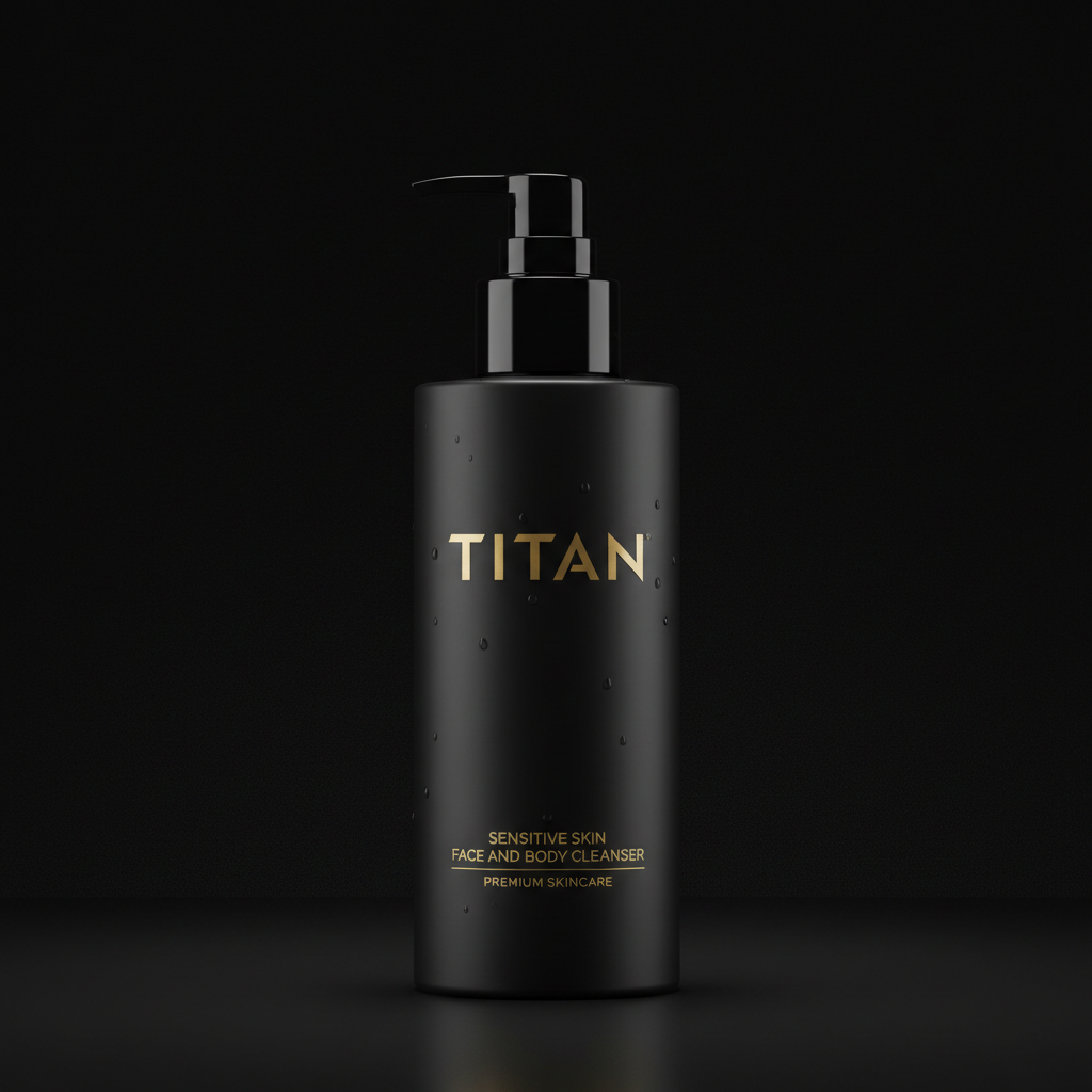 TITAN Sensitive Skin Face & Body Cleanser