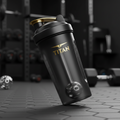 TITAN Shaker Bottle - Protein Mixer 28oz with Blender Ball