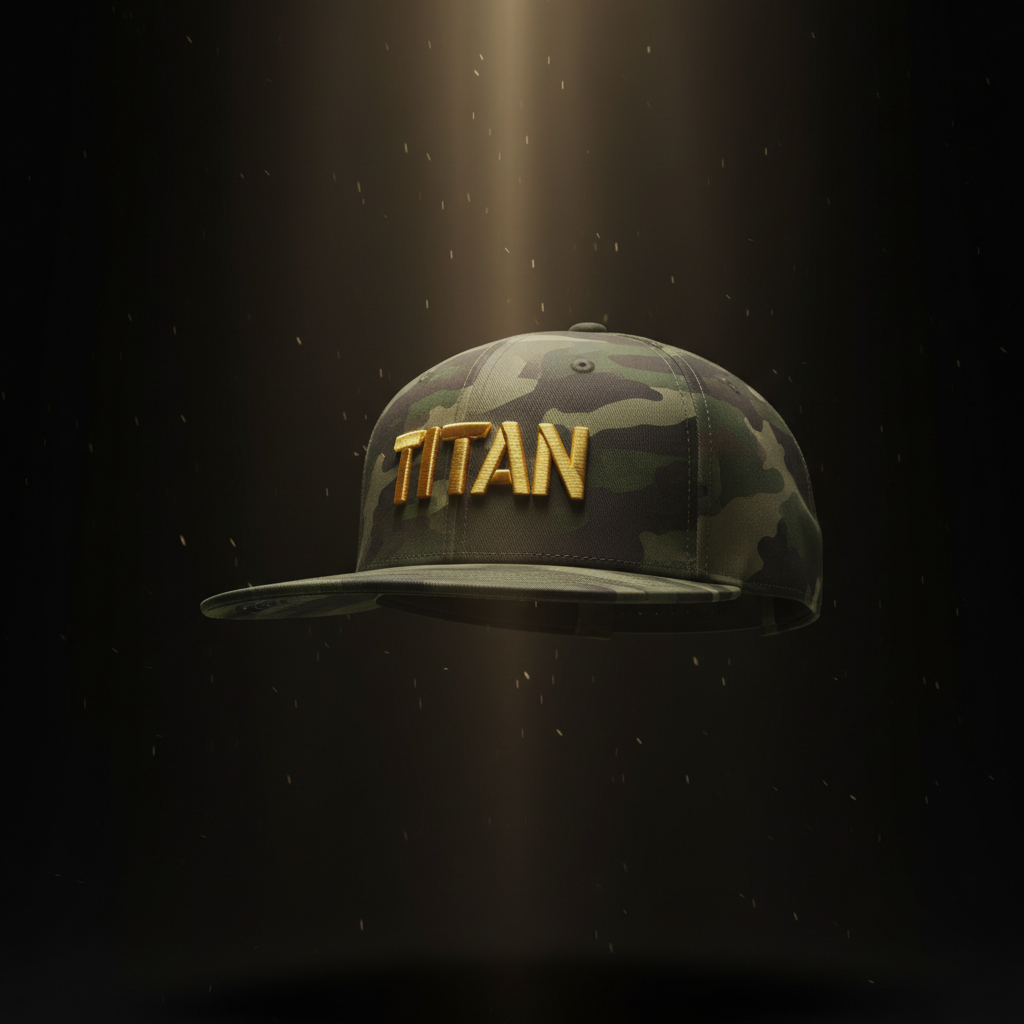 TITAN Snapback Hat Camo Edition V2