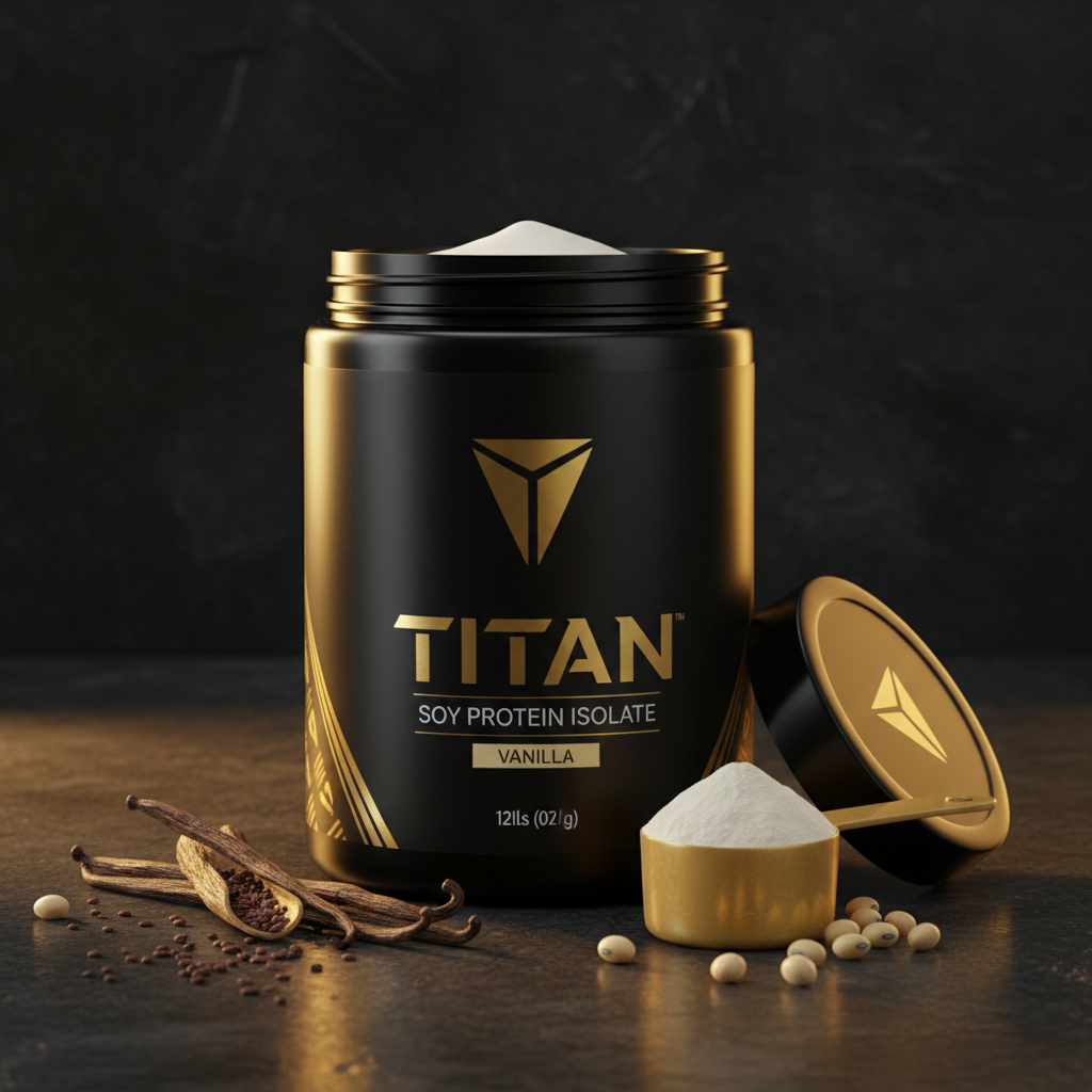 TITAN Soy Protein Powder - Vanilla
