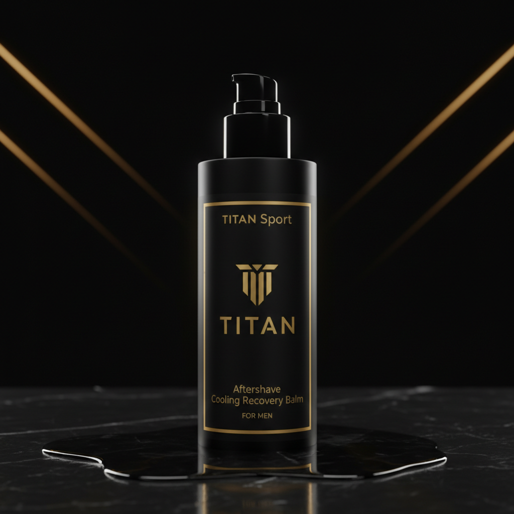 TITAN Sport Aftershave — Cooling Recovery Balm for Men