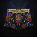 TITAN Women's Cozy Boxer Shorts — TITAN Supreme Queen Crown Edition