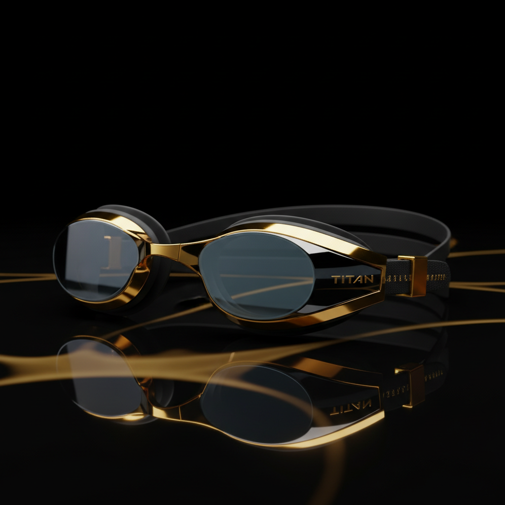 TITAN Swimming Goggles - Anti-Fog Competition