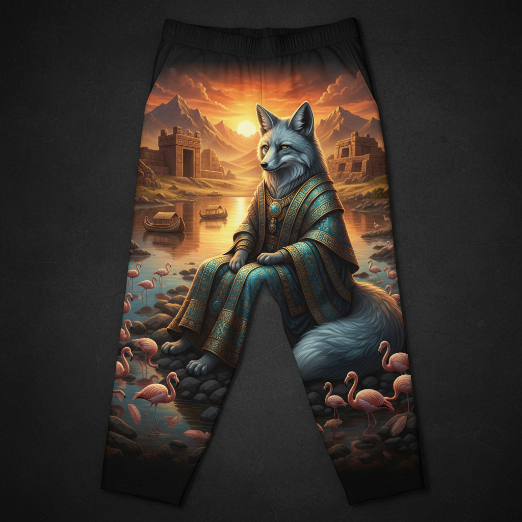 TITAN Tiwanaku Sun Fox Women's Lounge Pants — Crown Edition