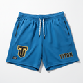 TITAN Training Shorts - Men's Blue 7"