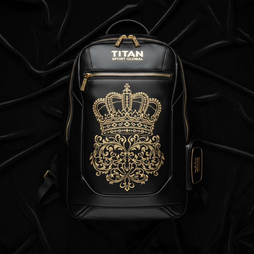 TITAN Travel Hydration Pack — AirTag Crown Edition