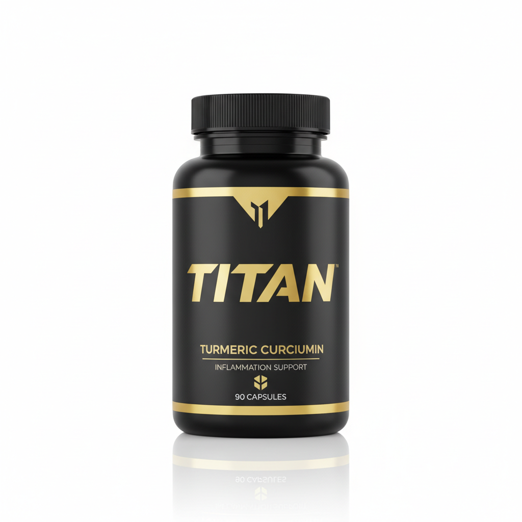 TITAN Turmeric Curcumin - Inflammation Support 90 Capsules