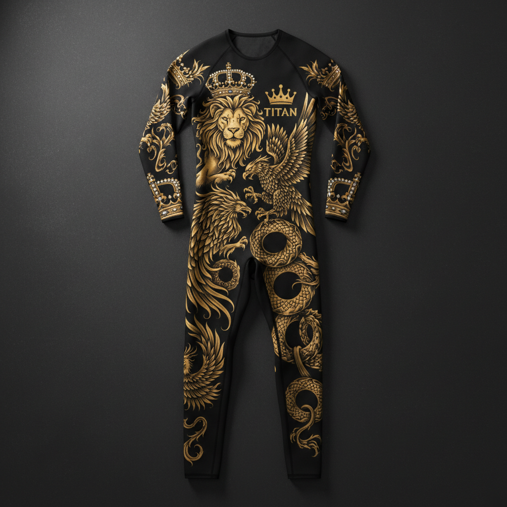 TITAN Ultimate Crown Slimwear Compression Suit - The Four Kings Crown Edition