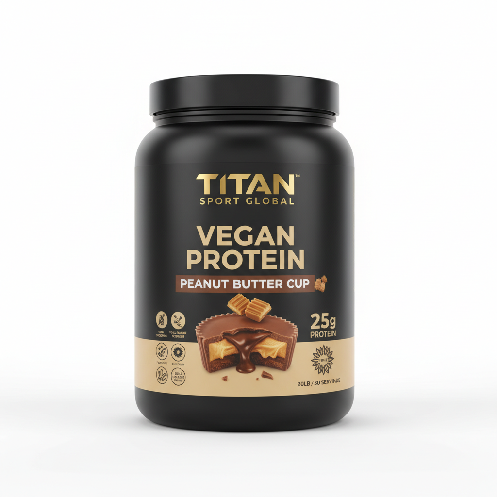 TITAN Vegan Protein - Peanut Butter Cup 2lb