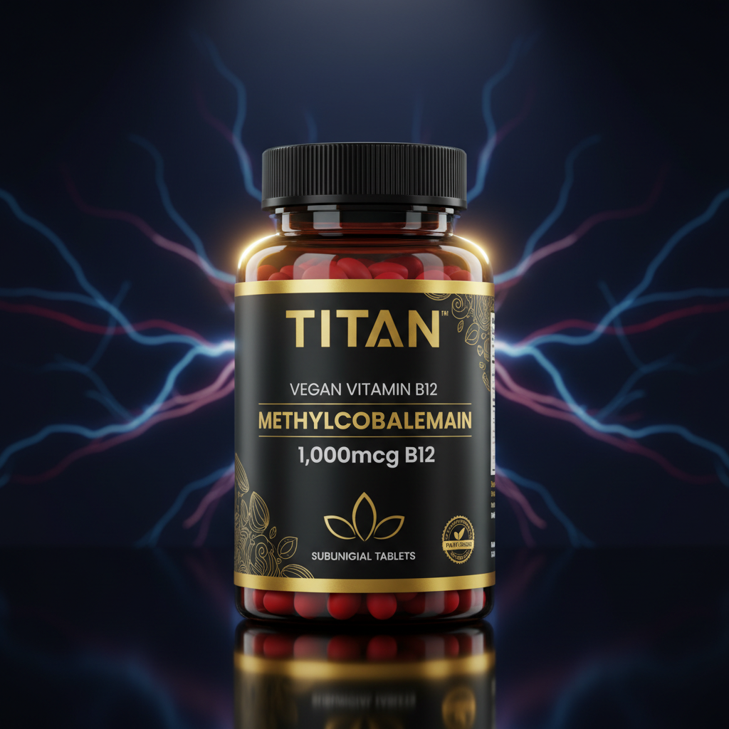TITAN Vegan Vitamin B12 - Methylcobalamin