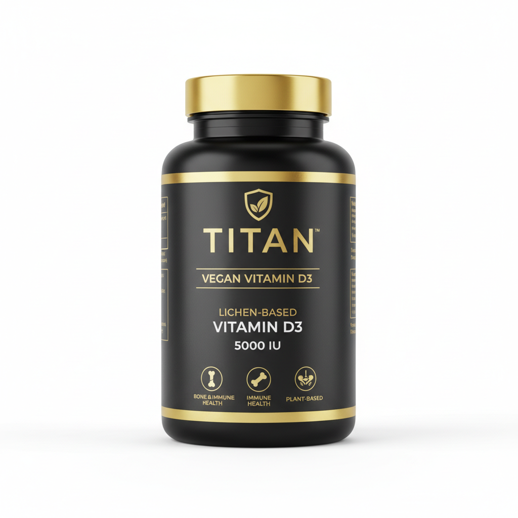 TITAN Vegan Vitamin D3 - Lichen-Based