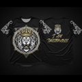 TITAN Warrior Everyday Tee — "I Am Unstoppable" Tattoo Lion Crown
